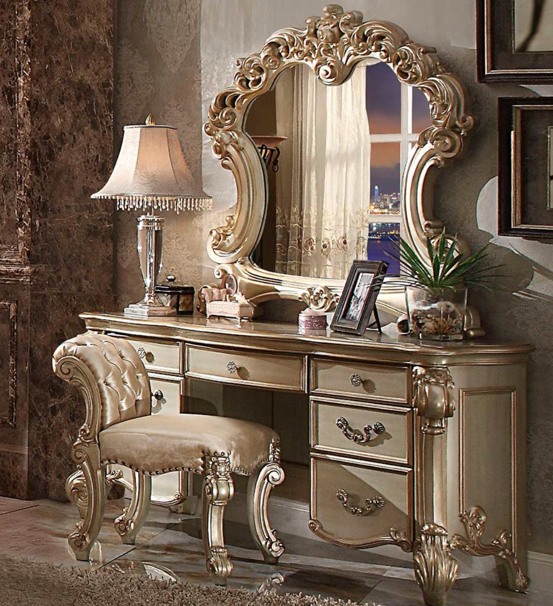 Bedside Vanity Set