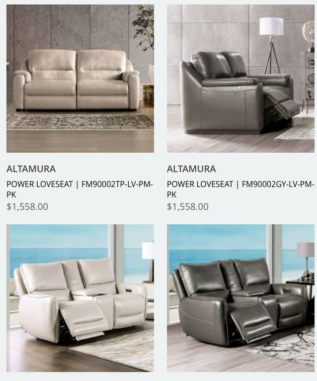 Loveseat Power Recliner