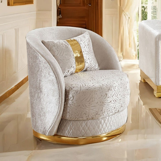Valdosta - CHAIR beig/gold